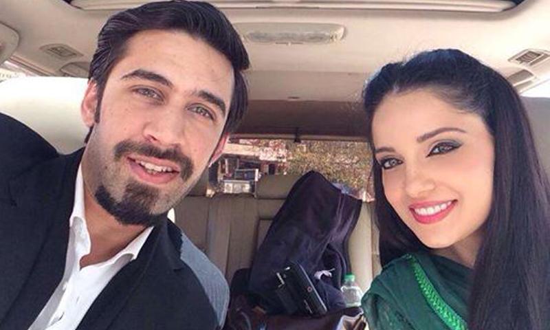 Armeena Rana Khan and <b>Ali Rehman</b> to feature in Nishat Fabric&#39;s TVC - 56150169044d2