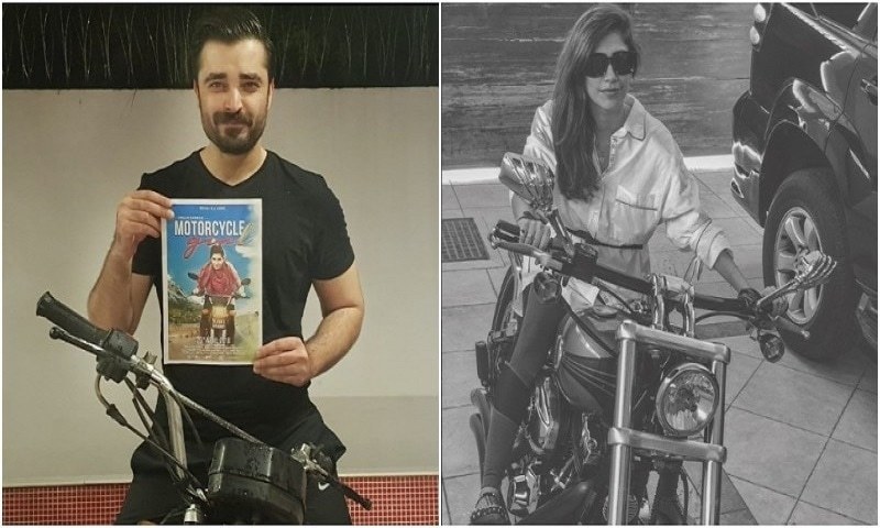 Here S How Our Celebrities Supported Sohai Ali Abro Motorcycle