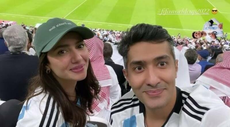 Pakistani Stars Spotted at FIFA World Cup Qatar 2022