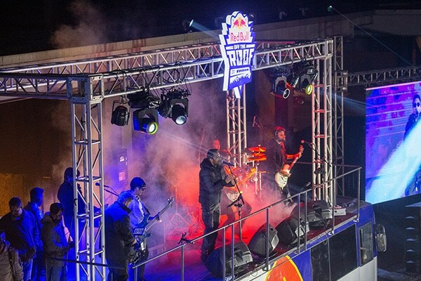 Red Bull held its first concert on wheels in Lahore and people cannot stop talking about the star studded night