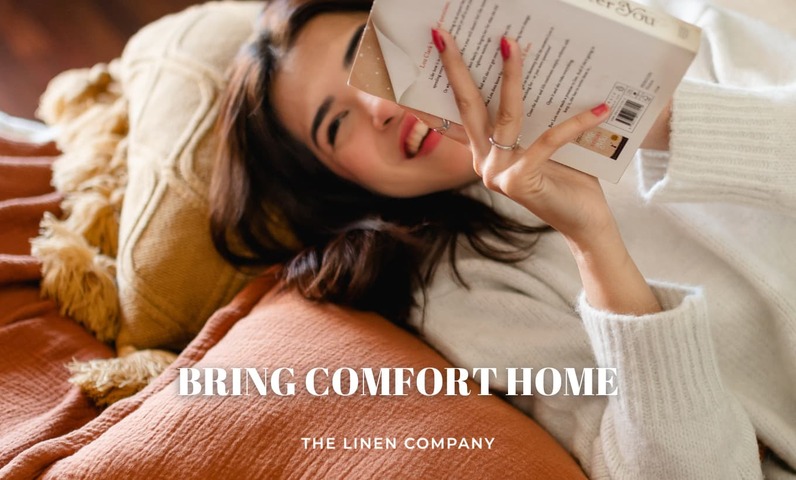 The Linen Company Presents: ‘Bring Comfort Home’ with Blankets, Cushions & A Ton of Warmth!