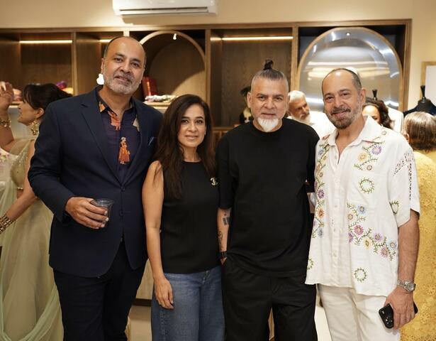 Deepak Perwani Celebrates 30 Years Of Style With The Launch Of A New Atelier In Karachi