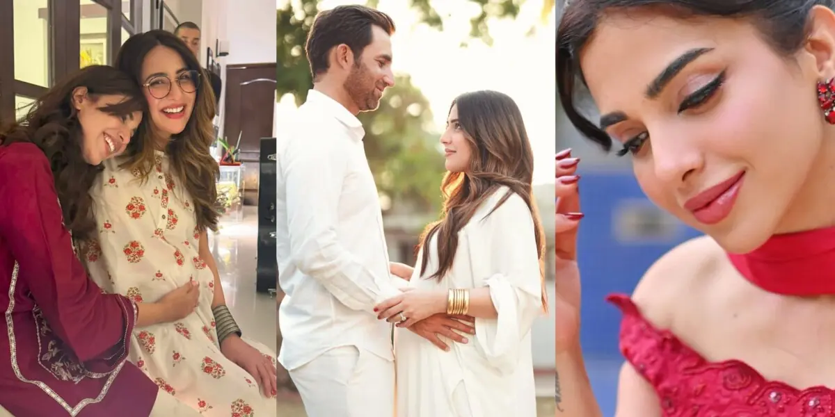 Heartfelt Bonds: Sonya Hussyn's Touching Message to Ushna Shah on Embracing Motherhood Heartfelt Bonds: Sonya Hussyn's Touching Message to Ushna Shah on Embracing Motherhood