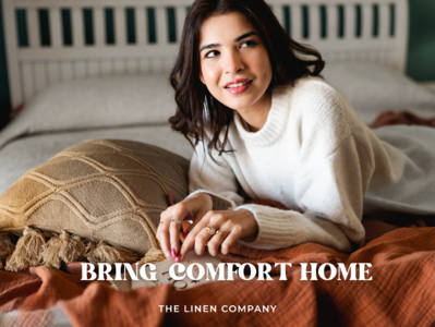 The Linen Company Presents: ‘Bring Comfort Home’ with Blankets, Cushions & A Ton of Warmth!