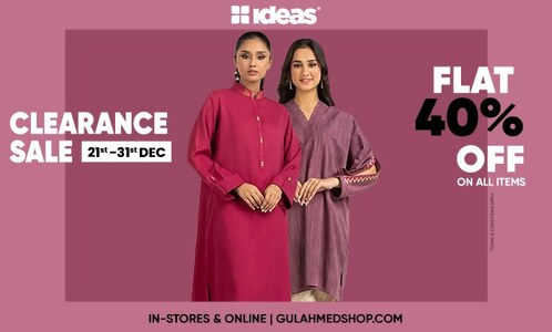 Unveiling the Extravaganza of Ideas Year-End Sale on Women Pret Collection