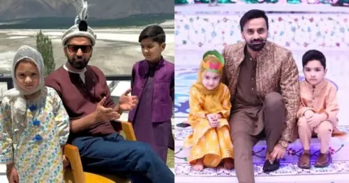 Heartwarming Reunion: Waseem Badami Joins Shiraz and Muskan Amidst Gilgit's Splendor Heartwarming Reunion: Waseem Badami Joins Shiraz and Muskan Amidst Gilgit's Splendor