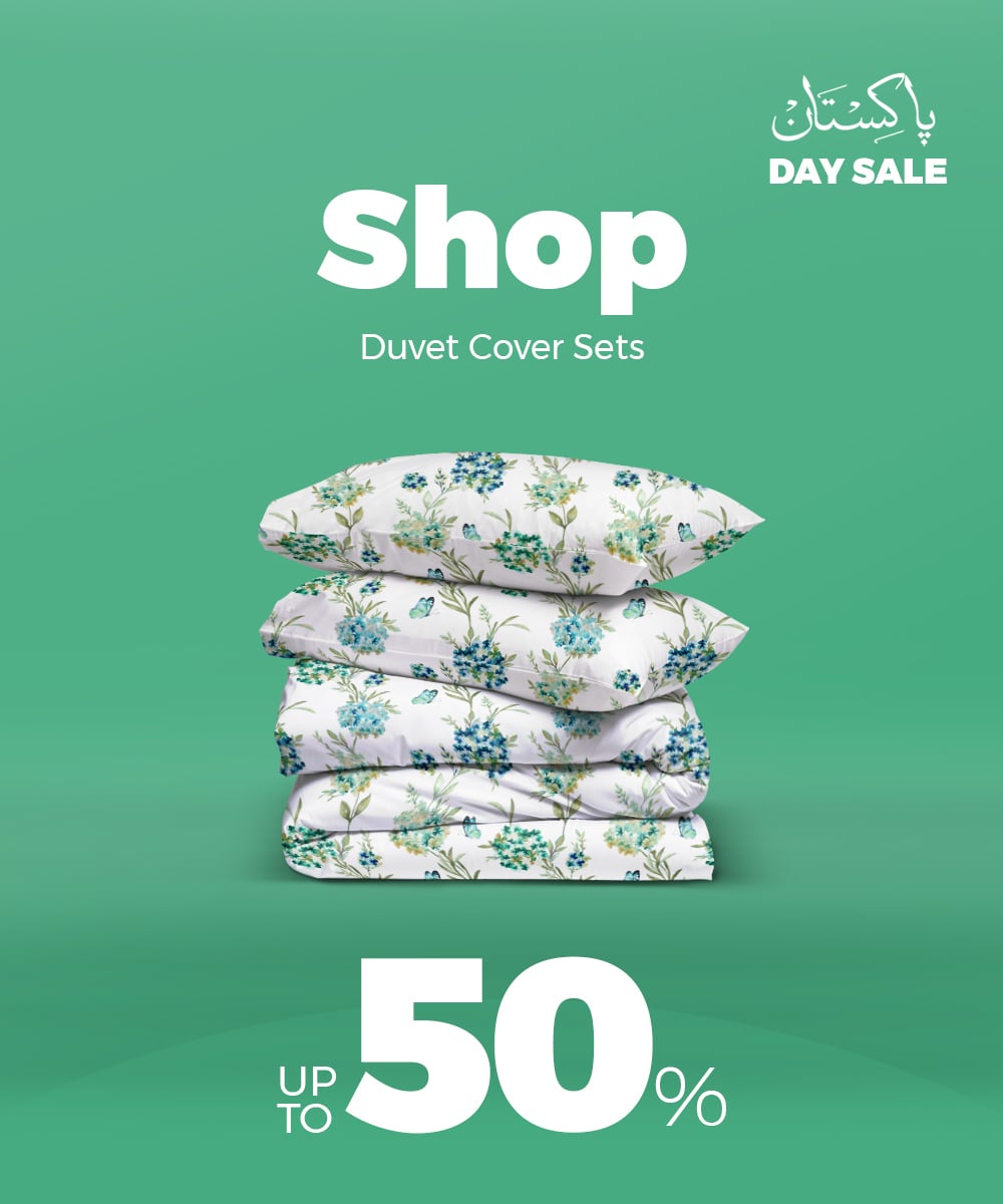 Celebrate Pakistan Day Shop Up to 50 Off on Bedding by The Linen
