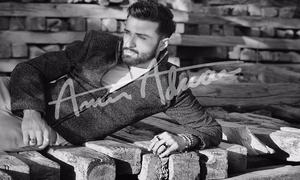 Who's the face for Amir Adnan's winter collection?