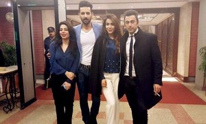 Shaan Shahid, Mohib Mirza and Humaima Malik head to London for Arth 2's shoot