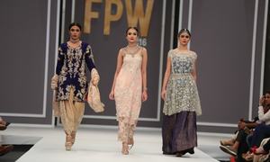 Huma and Amir Adnan present their collection in San Francisco