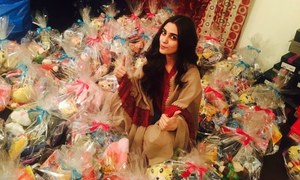 Maya Ali spreads happiness with Happy Baskets