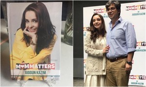 Juggun Kazim launched her book, 'Mom Matters' at a delightful affair in Lahore
