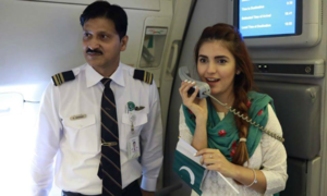 Patriotism in the air (literally): Momina Mustehsan celebrates 70 years of Pakistan with a twist