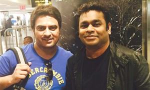 Shiraz Uppal joins A R Rahman Yet Again at a Concert In New York City