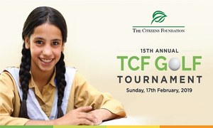 TCF Arranges 15th TCF Golf Tournament To Help Educate Pakistan