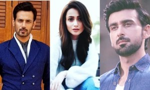 Exclusive: Zahid Ahmed, Zarnish Khan and Sami Khan Shoot For Play 'Ishq Zahe Naseeb'
