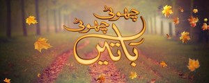 Choti Choti Baatain Is All Set to Go On-Air