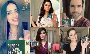 Stars Come Together for WWF Green Pakistan