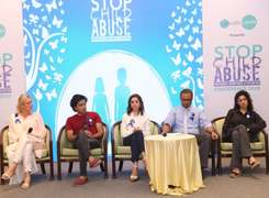 Shehzad Roy, Sarwat Gillani and Shaneira Akram Attend First Child Abuse Conference