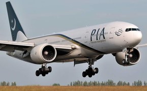 PIA plane A320 crashes near Karachi Airport in Model Colony