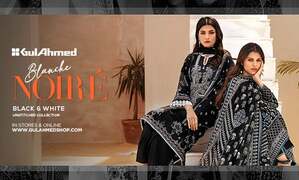 Elevate Your Style with GulAhmed's Black & White Collection