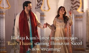 HADIQA KIANI’S “BAARI THAANI” STARRING HUMAYUN SAEED TAKES THE MUSIC WORLD BY STORM